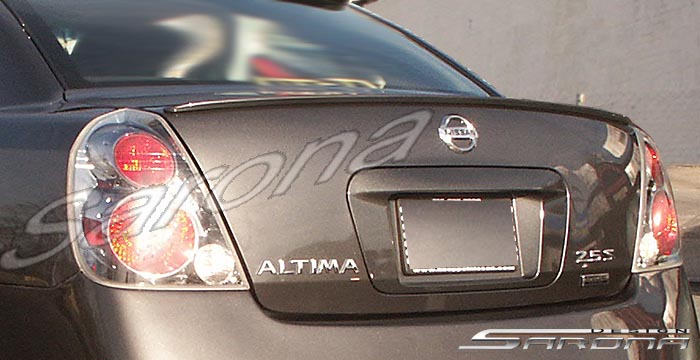 Custom Nissan Altima Trunk Wing  Sedan (2002 - 2006) - $139.00 (Manufacturer Sarona, Part #NS-031-TW)